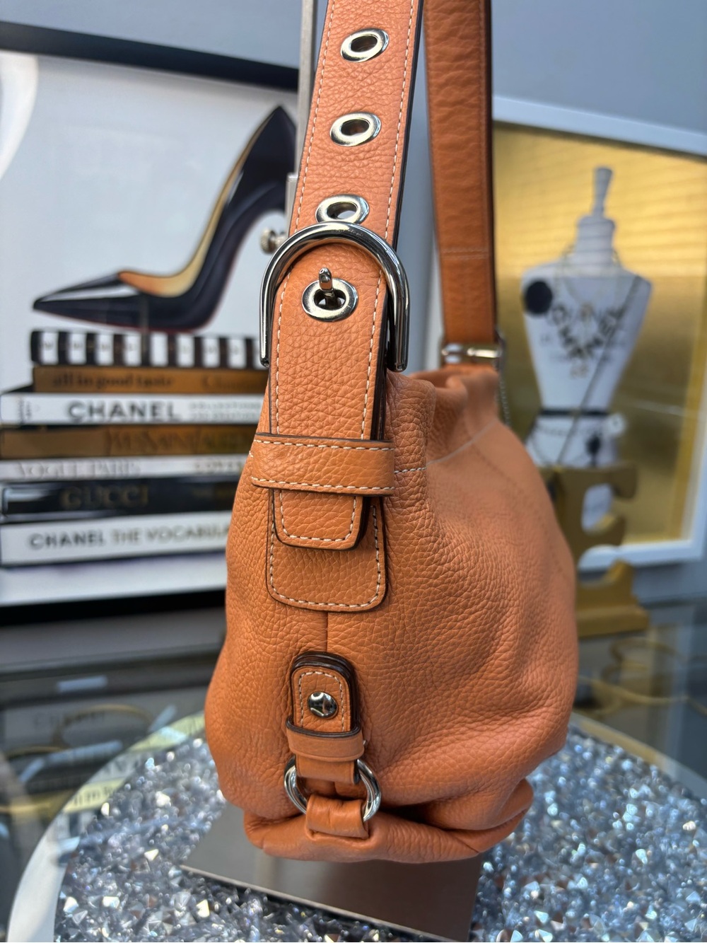 Coach 2010 East West Duffle convertible shoulder bag EUC - Picture 5 of 13